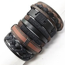 Load image into Gallery viewer, Taichi Leather wristband
