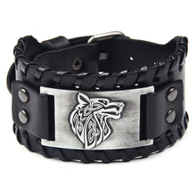 Load image into Gallery viewer, Mens Nordic Viking Wristband
