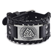 Load image into Gallery viewer, Mens Nordic Viking Wristband
