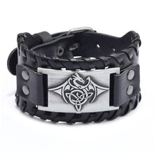 Load image into Gallery viewer, Mens Nordic Viking Wristband
