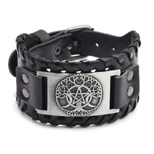 Load image into Gallery viewer, Mens Nordic Viking Wristband
