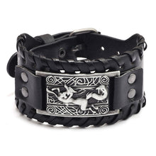 Load image into Gallery viewer, Mens Nordic Viking Wristband
