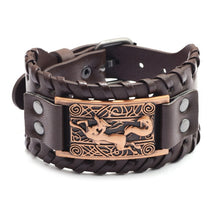 Load image into Gallery viewer, Mens Nordic Viking Wristband
