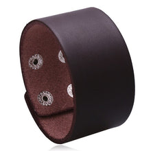 Load image into Gallery viewer, LETAPI Fashion Wide Genuine Leather Bracelet
