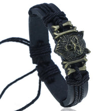 Load image into Gallery viewer, 30 Styles Mix Men Bracelets Vintage Single layer Leather Braid Wristbands
