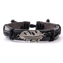 Load image into Gallery viewer, 30 Styles Mix Men Bracelets Vintage Single layer Leather Braid Wristbands
