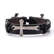 Load image into Gallery viewer, 30 Styles Mix Men Bracelets Vintage Single layer Leather Braid Wristbands
