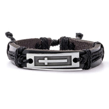 Load image into Gallery viewer, 30 Styles Mix Men Bracelets Vintage Single layer Leather Braid Wristbands
